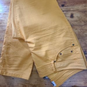 Womens yellow khaki